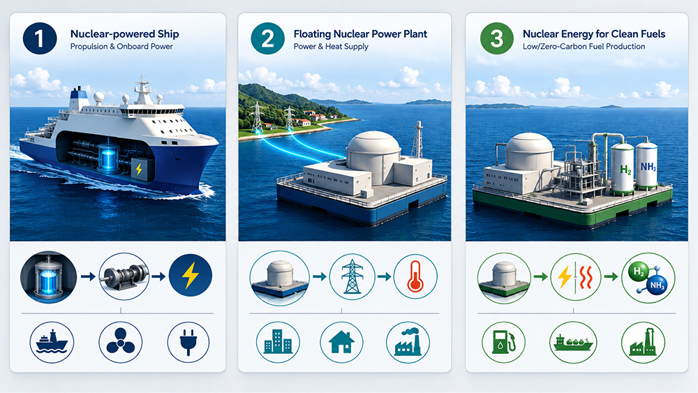 Applications of Marine Nuclear Power